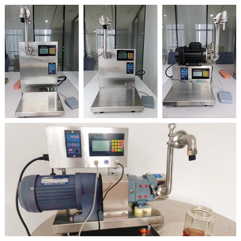 Semi Auto Weighing Filling Machine